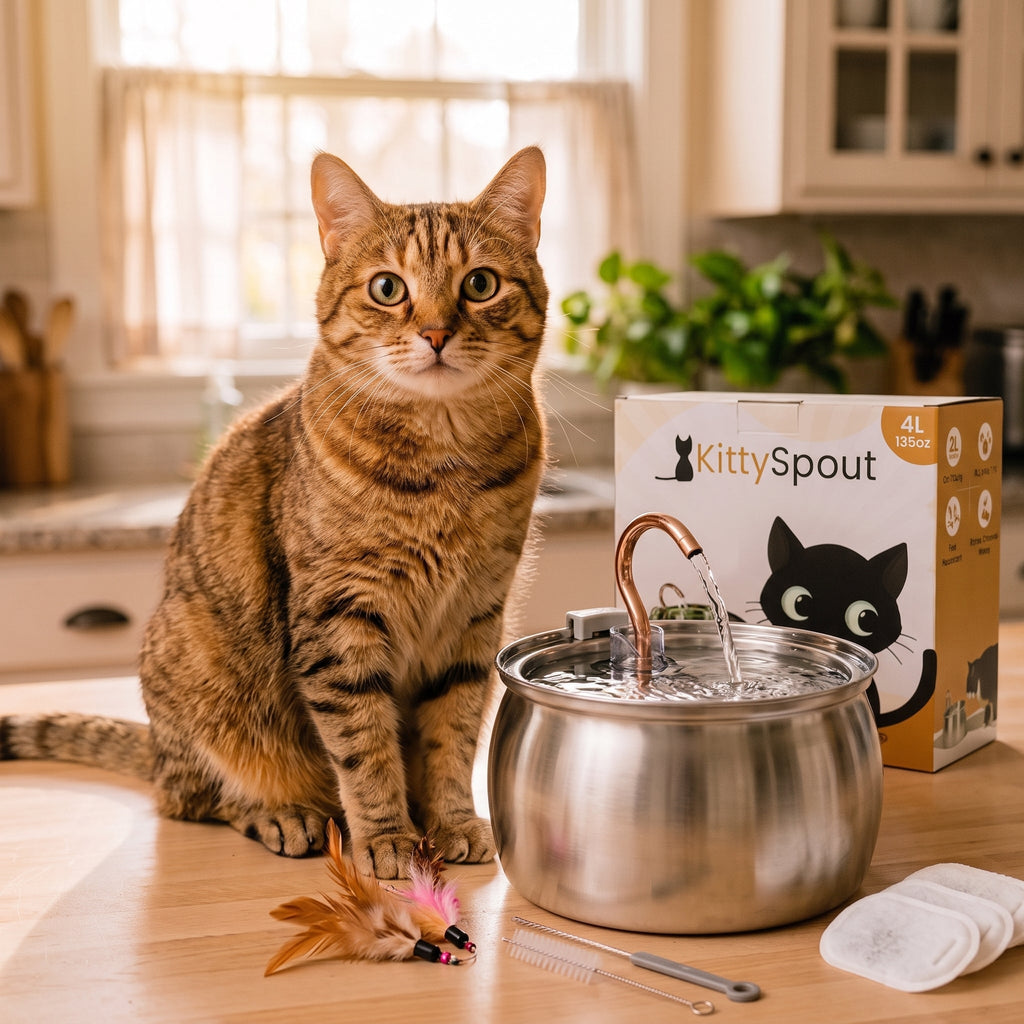 KatSpout™ Gezond & Gelukkig Kattenkit (4L)