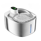 KatSpout Draadloze Kattenfontein Origineel — RVS met kraantjes-stroming